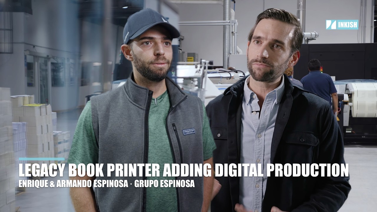 Legacy Book Printer Adding Digital Production · Enrique & Armando Espinosa · Grupo Espinosa