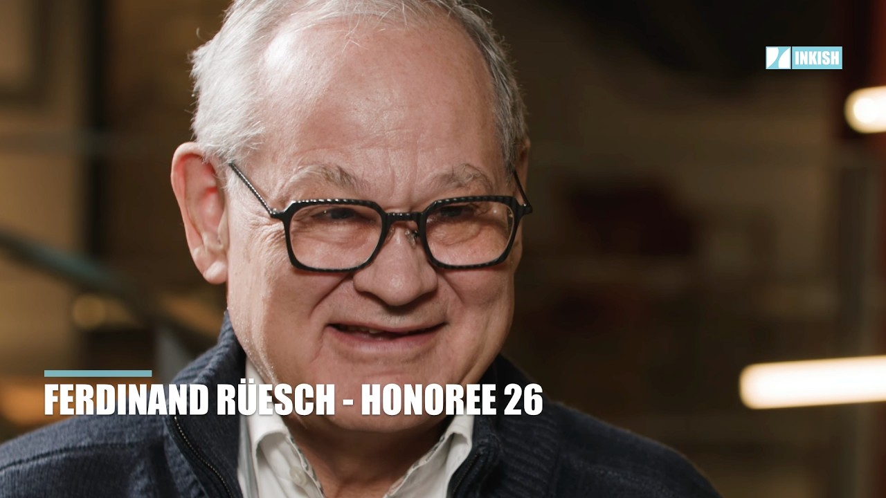 Ferdinand Rüesch · Brand Ambassador · Gallus & Heidelberg · INKISH Honoree 2026