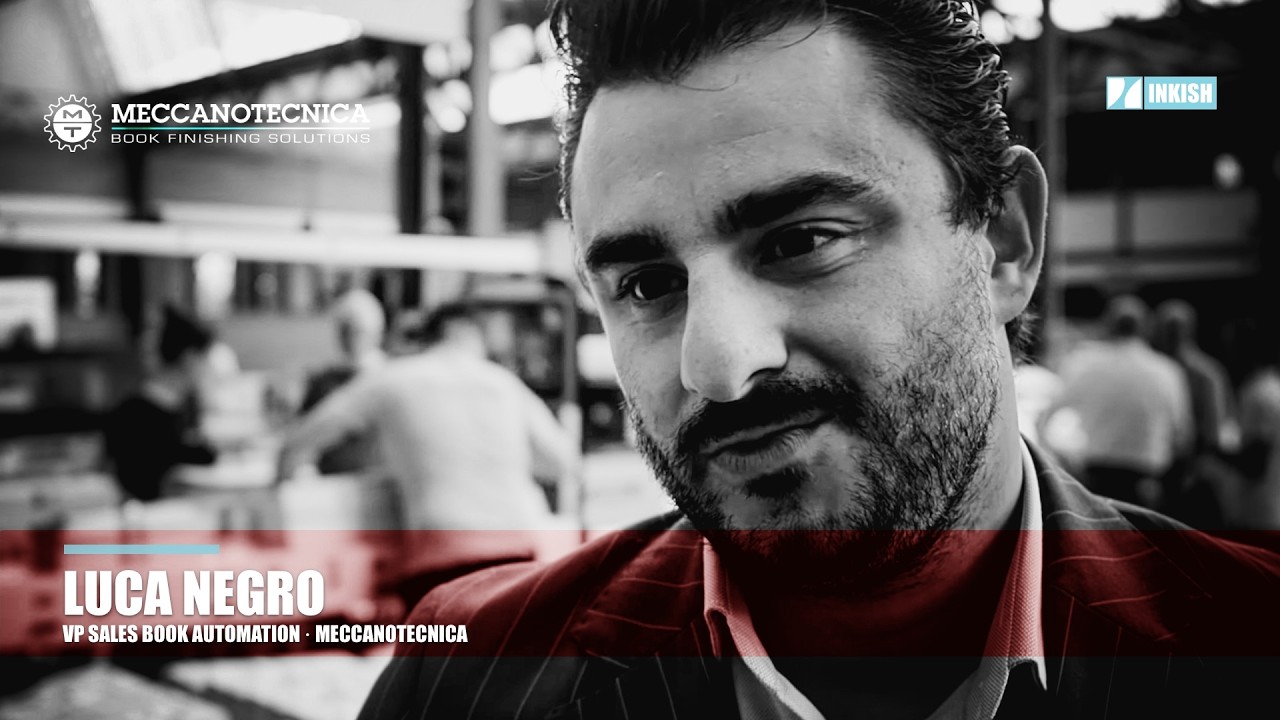 Luca Negro · VP Sales Book Automation · Meccanotecnica · Open House '26