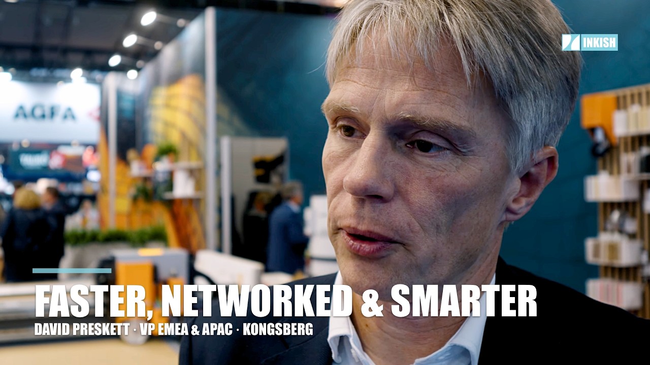 David Preskett · VP EMEA & APAC · Kongsberg · FESPA Barcelona 2026