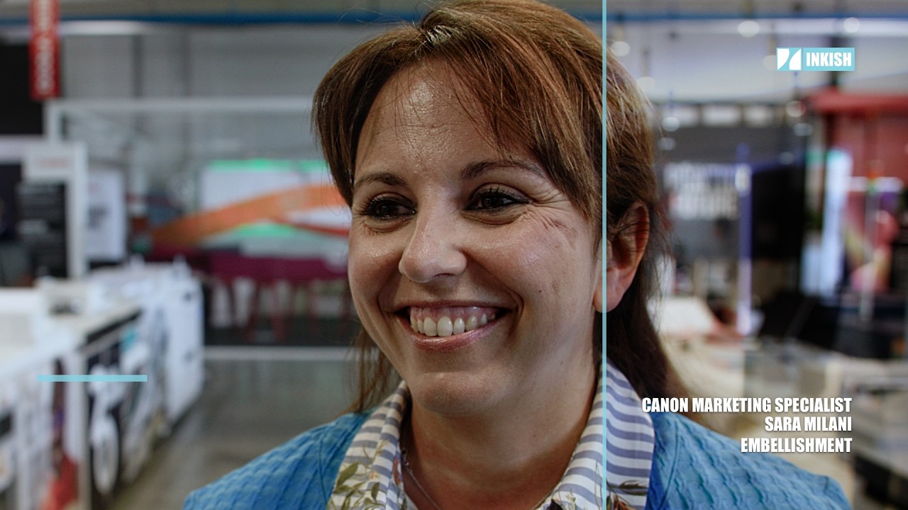 Sara Milani · European Marketing Specialist · Canon · Embellishment · Power to Move