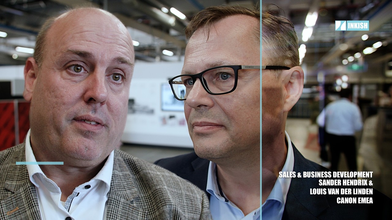 Louis Van der Linden & Sander Hendrix · Business Development Workflow · Canon EMEA · Power to Print