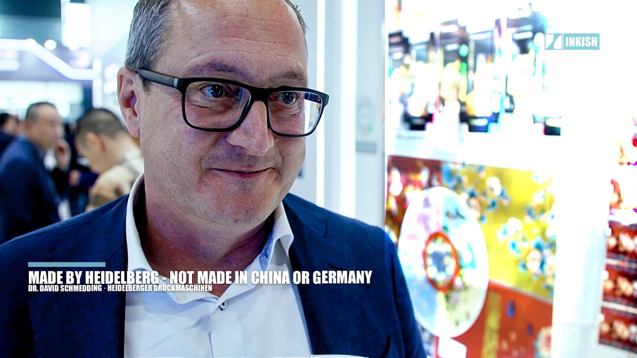 Made by HEIDELBERG - Not Made in China or Germany · Dr. David Schmedding · All in Print China 2026