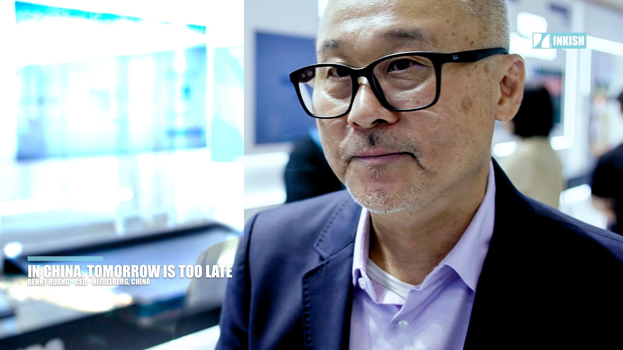 In China, Tomorrow Is Too Late · Benny Huang · HEIDELBERG · All in Print China 2026